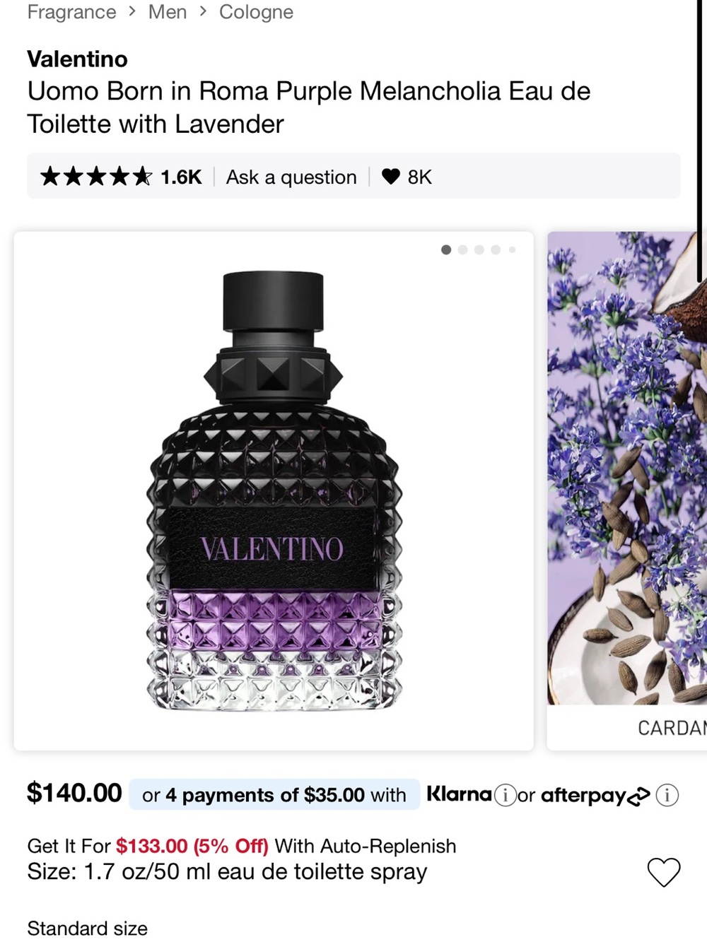 BNIB Valentino Perfume